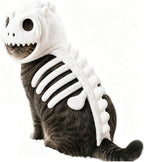Glow-in-the-Dark Dinosaur Skeleton Cat Costume