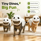 Glow-in-the-Dark Dinosaur Skeleton Cat Costume